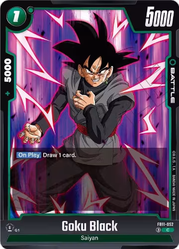Goku Black - FB11-052 (FB11-052), Brightness of Hope — DB Fusion card price