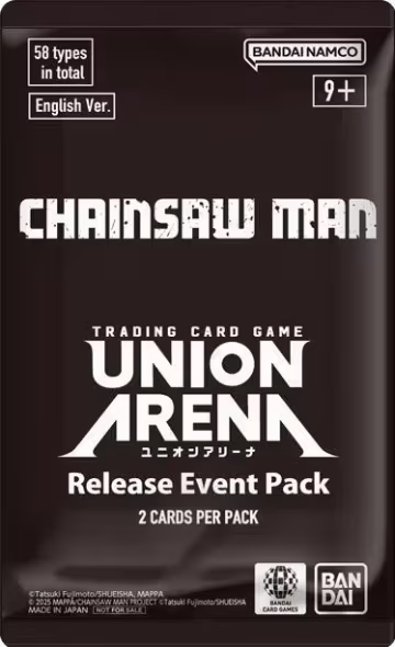 CHAINSAW MAN - Release Event Pack, CHAINSAW MAN Release Event Cards — Union Arena sealed product price