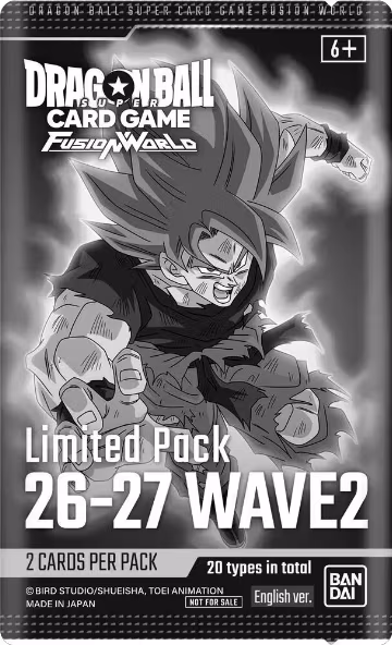 Limited Pack 26-27 WAVE2, Tournament and Championship Promos — DB Fusion sealed product price
