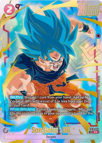 Son Goku : BR (Limited Pack 26-27 WAVE2) (FB10-012), Tournament and Championship Promos — DB Fusion card price