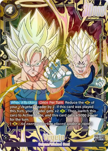 Vegeta - ST01-065 (Alternate Art) (ST01-065), Story Booster 01 — DB Fusion card price