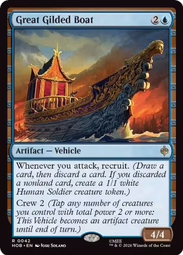 Great Gilded Boat (42), The Hobbit — Magic card price