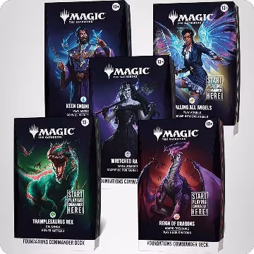 Foundations Commander Decks [Set of 5], Commander: Foundations — Magic sealed product price