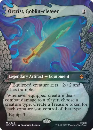 Orcrist, Goblin-cleaver (Showcase) (Surge Foil) (272), The Hobbit — Magic card price