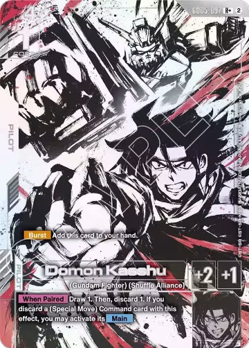 Domon Kasshu (R+) (GD05-097), Freedom Ascension — Gundam card price