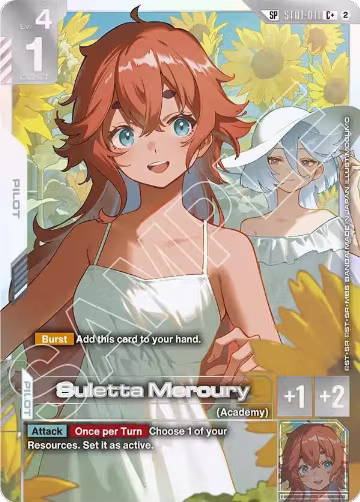 Suletta Mercury (C+) (SP) (ST01-011), Freedom Ascension — Gundam card price