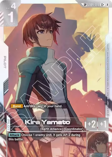 Kira Yamato (C+) (SP) (ST04-010), Freedom Ascension — Gundam card price