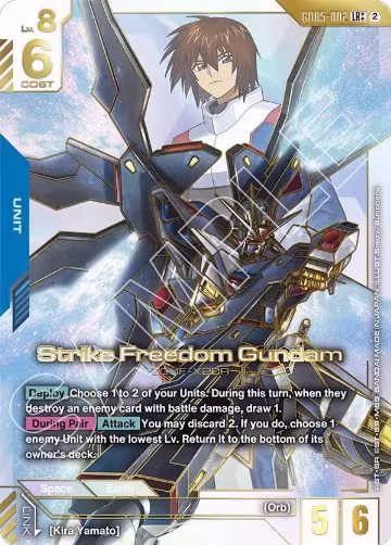 Strike Freedom Gundam (LR++) (GD05-002) — card price