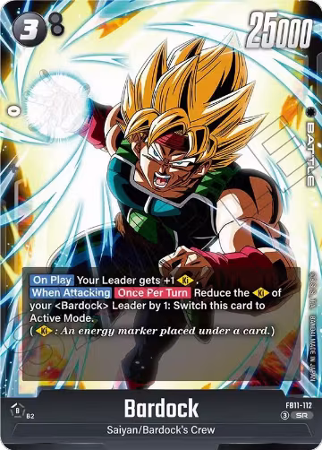Bardock - FB11-112 (FB11-112), Brightness of Hope — DB Fusion card price