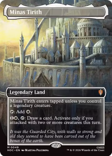 Minas Tirith (Borderless) (49), The Hobbit: Eternal-Legal — Magic card price