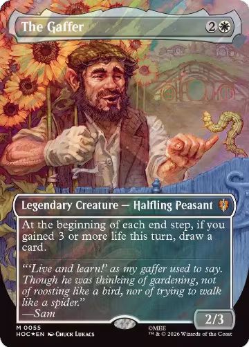 The Gaffer (Borderless) (Surge Foil) (55), The Hobbit: Eternal-Legal — Magic card price
