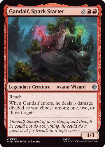 Gandalf, Spark Starter (97), The Hobbit — Magic card price