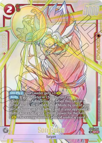 Son Goku - ST01-004 (Alternate Art) (ST01-004), Story Booster 01 — DB Fusion card price