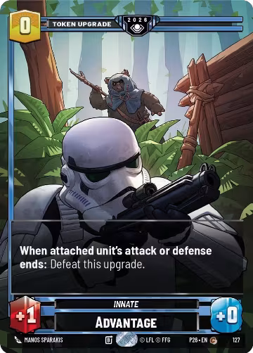 Advantage (127), Galactic Championship 2026 — Star Wars card price