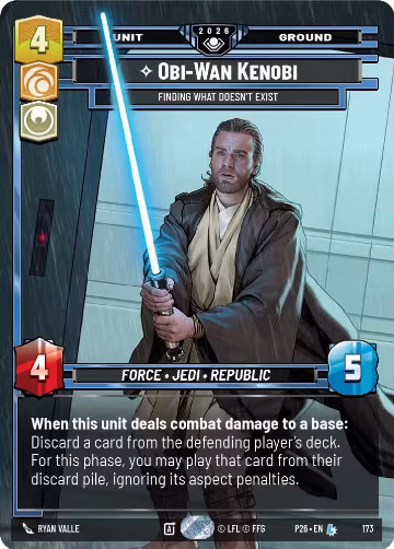 Obi-Wan Kenobi - Finding What Doesn't Exist (173), Galactic Championship 2026 — Star Wars card price