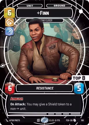 Finn - Looking Closer (Top 8) (199), Galactic Championship 2026 — Star Wars card price