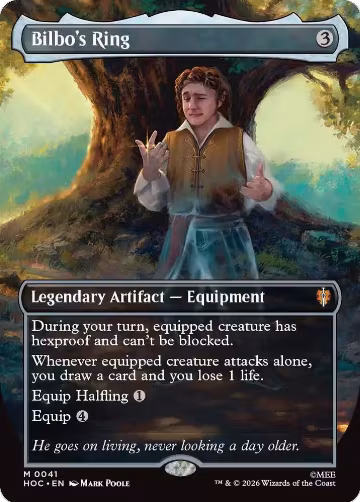 Bilbo's Ring (Borderless) (41), The Hobbit: Eternal-Legal — Magic card price