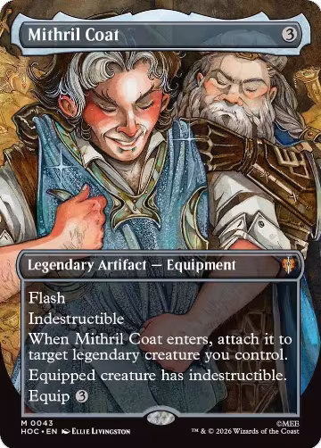 Mithril Coat (Borderless) (43), The Hobbit: Eternal-Legal — Magic card price