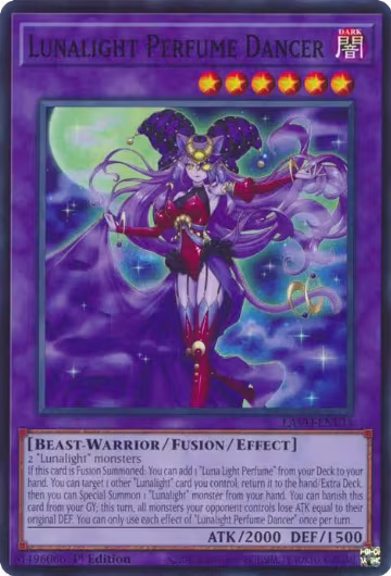 Lunalight Perfume Dancer (LAVD-ENL35), Legendary Arc-V Decks — Yu-Gi-Oh! card price