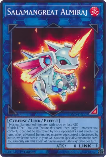 Salamangreat Almiraj (LAVD-ENL39), Legendary Arc-V Decks — Yu-Gi-Oh! card price