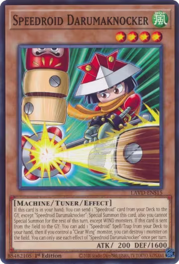 Speedroid Darumaknocker (LAVD-ENS15), Legendary Arc-V Decks — Yu-Gi-Oh! card price