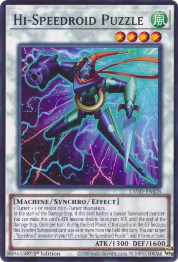 Hi-Speedroid Puzzle (LAVD-ENS28), Legendary Arc-V Decks — Yu-Gi-Oh! card price