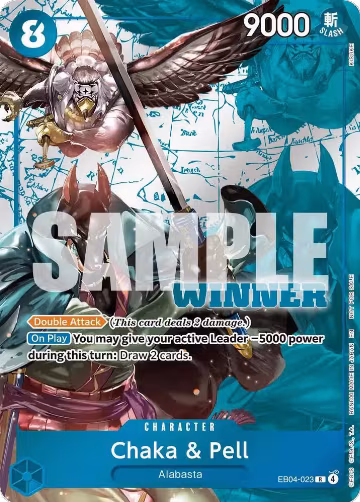 Chaka & Pell (Winner Pack 2026 Vol. 3) (EB04-023), One Piece Promotion Cards — One Piece card price