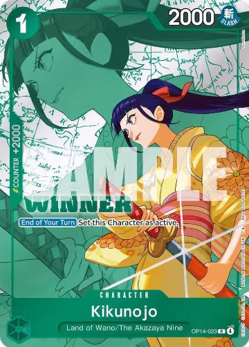 Kikunojo (Winner Pack 2026 Vol. 3) (OP14-023), One Piece Promotion Cards — One Piece card price