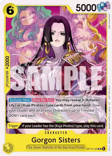 Gorgon Sisters (Tournament Pack 2026 Vol. 3) (OP14-105), One Piece Promotion Cards — One Piece card price