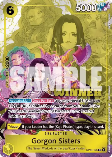 Gorgon Sisters (Winner Pack 2026 Vol. 3) (OP14-105), One Piece Promotion Cards — One Piece card price