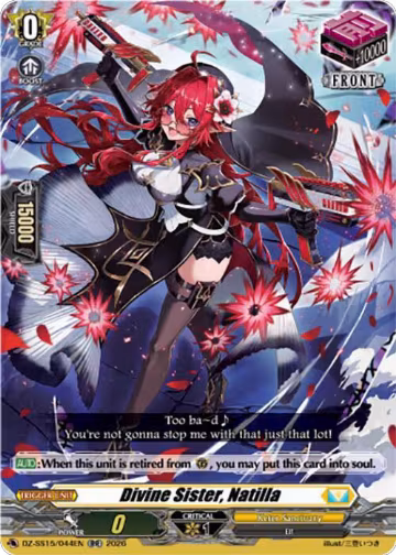 Divine Sister, Natilla (DZ-SS15/044EN), DZ-SS15: The Legendary Vanguards — Vanguard card price