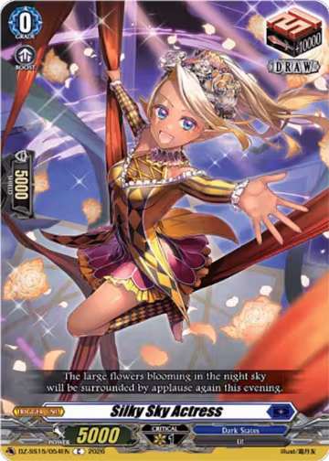 Silky Sky Actress (DZ-SS15/054EN), DZ-SS15: The Legendary Vanguards — Vanguard card price
