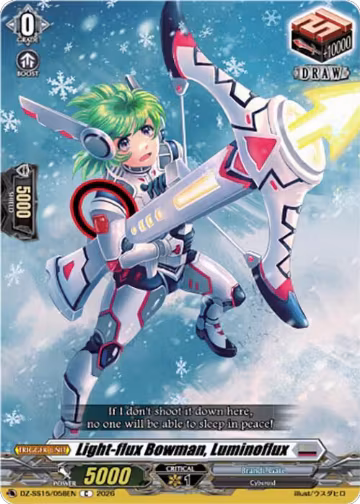 Light-flux Bowman, Luminoflux (DZ-SS15/058EN), DZ-SS15: The Legendary Vanguards — Vanguard card price