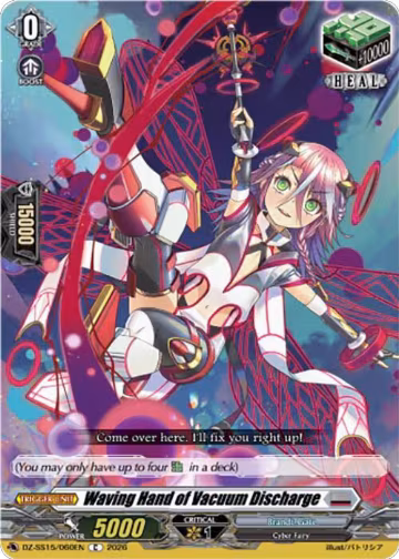 Waving Hand of Vacuum Discharge (DZ-SS15/060EN), DZ-SS15: The Legendary Vanguards — Vanguard card price