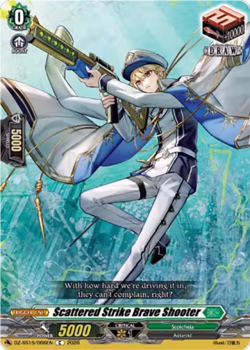 Scattered Strike Brave Shooter (DZ-SS15/066EN), DZ-SS15: The Legendary Vanguards — Vanguard card price