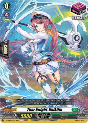 Tear Knight, Kaikilia (DZ-SS15/067EN), DZ-SS15: The Legendary Vanguards — Vanguard card price