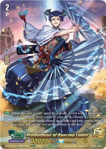 Prometheus of Dancing Lights (15thSP) (DZ-SS15/15thSP10EN), DZ-SS15: The Legendary Vanguards — Vanguard card price