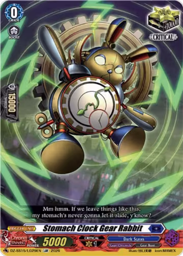 Stomach Clock Gear Rabbit (DZ-SS15/LG29EN), DZ-SS15: The Legendary Vanguards — Vanguard card price