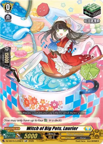 Witch of Big Pots, Laurier (DZ-SS15/LG39EN), DZ-SS15: The Legendary Vanguards — Vanguard card price