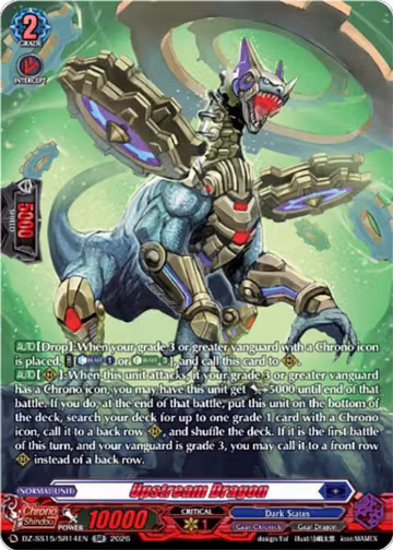 Upstream Dragon (SR) (DZ-SS15/SR14EN), DZ-SS15: The Legendary Vanguards — Vanguard card price