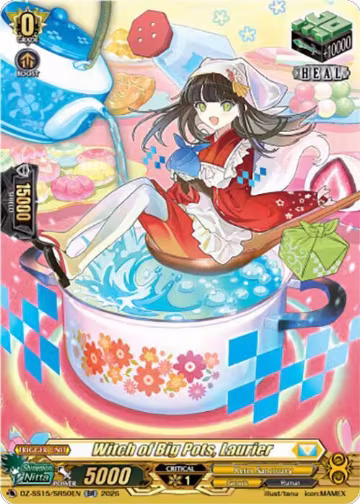 Witch of Big Pots, Laurier (SR) (DZ-SS15/SR50EN), DZ-SS15: The Legendary Vanguards — Vanguard card price