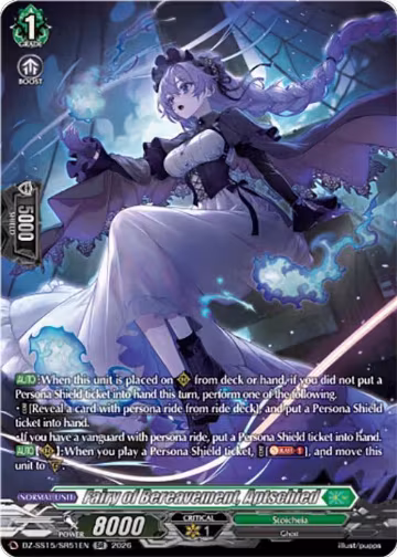 Fairy of Bereavement, Aptschied (SR) (DZ-SS15/SR51EN), DZ-SS15: The Legendary Vanguards — Vanguard card price
