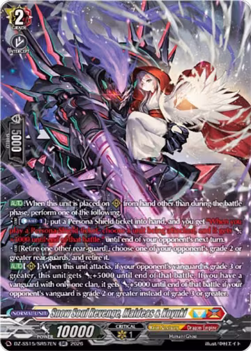 Snow Soul Revenge, Maldeas & Koyuki (SR) (DZ-SS15/SR57EN), DZ-SS15: The Legendary Vanguards — Vanguard card price