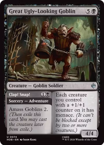 Great Ugly-Looking Goblin (74), The Hobbit — Magic card price