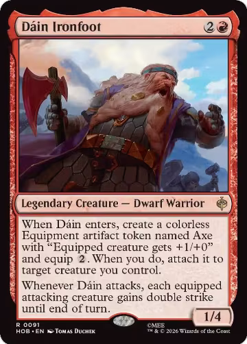 Dain Ironfoot (91), The Hobbit — Magic card price