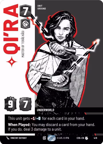 Qi'ra - Master of Teras Kasi (4/6) — card price