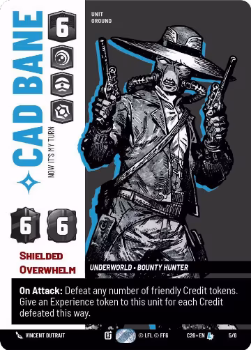 Cad Bane - Now It's My Turn (5/6) — card price