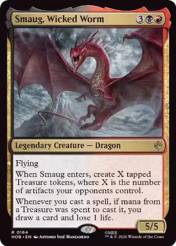 Smaug, Wicked Worm (164), The Hobbit — Magic card price