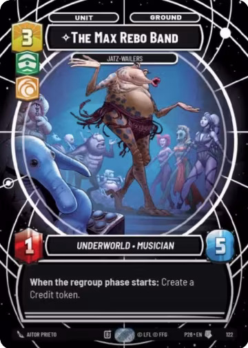 The Max Rebo Band - Jatz-Wailers (122), Galactic Championship 2026 — Star Wars card price