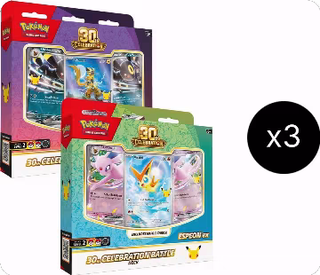 30th Celebration Battle Deck Case, 30th Celebration — Pokémon sealed product price